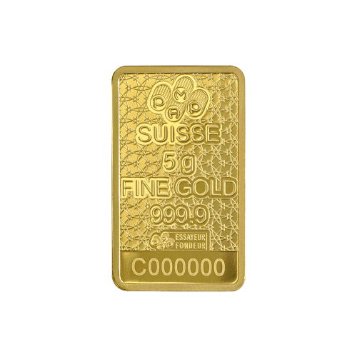 5 gram Arabian Horse Gold Bar | PAMP Suisse