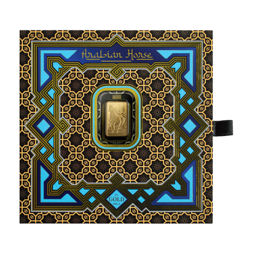 5 gram Arabian Horse Gold Bar | PAMP Suisse