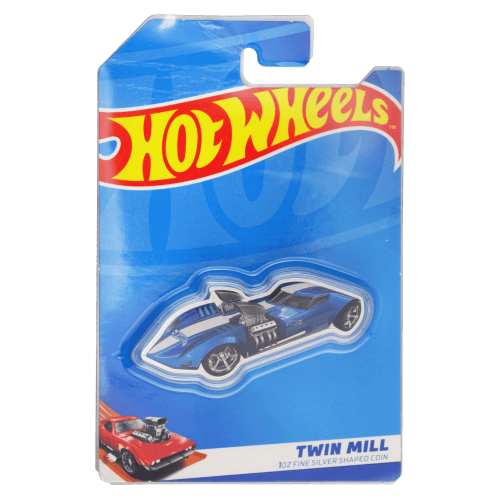 1 oz 2023 Hot Wheels Twin Mill Silver Bar | PAMP Suisse | Silver