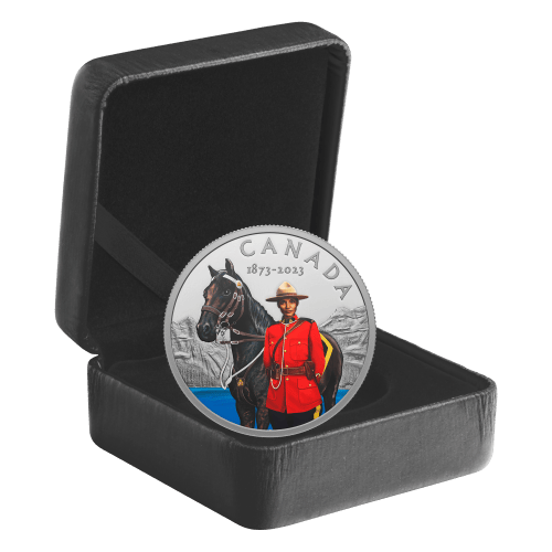 Pièce 1 once d'argent 150e anniversaire de la GRC 2023 | Monnaie royale canadienne