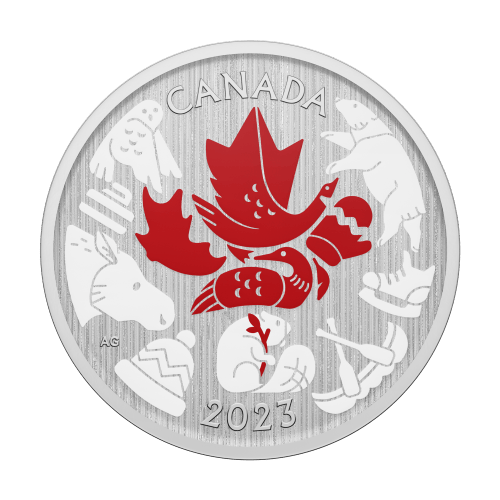 Set of 6 x 2023 Mosaic of Canadian Icons Circulation Coins | Royal Canadian Mint