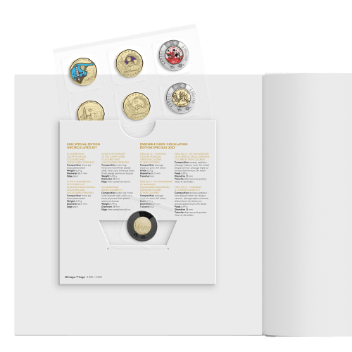 2022 Annual Collection Book with Special Edition Uncirculated Coins | The Royal Canadian Mint