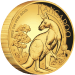 Pièce 2 onces en or épreuve numismatique Haut relief Kangourou australien | Monnaie de Perth