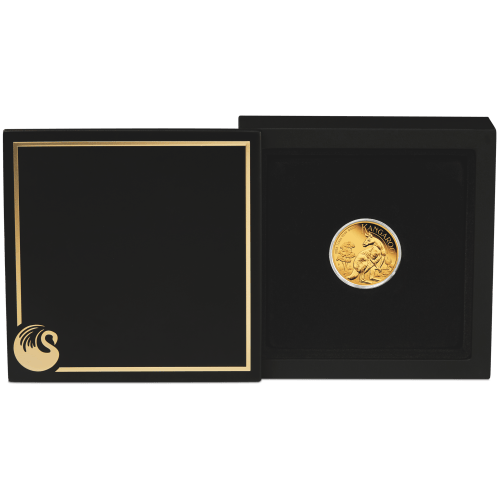 Pièce 1/4 once d'or épreuve numismatique Kangourou australien 2023 | Monnaie de Perth