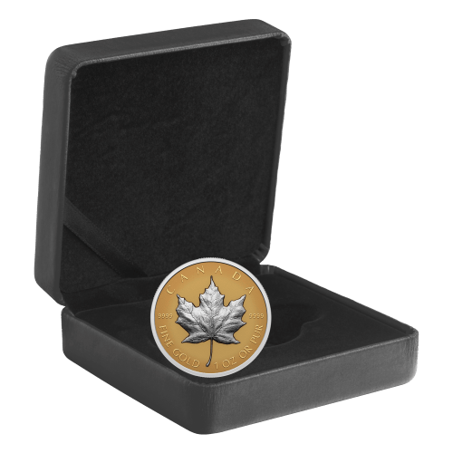 1 oz 2023 Ultra High Relief Maple Leaf Gold Coin | Royal Canadian Mint