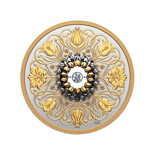 2023 Sparkle of the Heart Dancing Diamond Silver Coin | Royal Canadian Mint