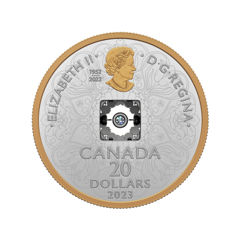 2023 Sparkle of the Heart Dancing Diamond Silver Coin | Royal Canadian Mint