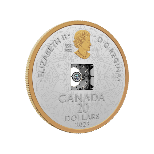 2023 Sparkle of the Heart Dancing Diamond Silver Coin | Royal Canadian Mint