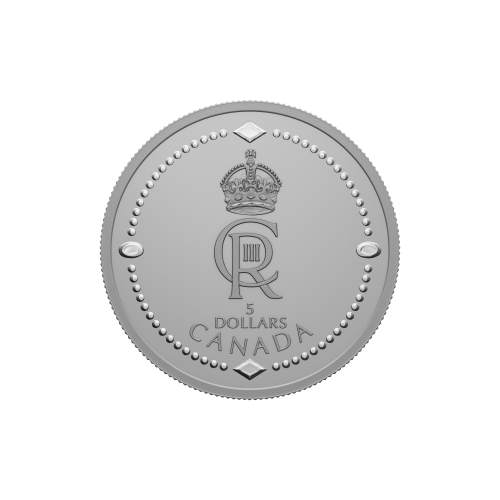 1/4 oz 2023 His Majesty King Charles III Royal Cypher Silver Coin | Royal Canadian Mint