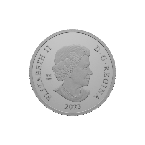 1/4 oz 2023 His Majesty King Charles III Royal Cypher Silver Coin | Royal Canadian Mint