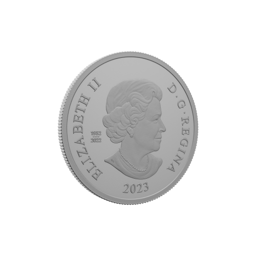 1/4 oz 2023 His Majesty King Charles III Royal Cypher Silver Coin | Royal Canadian Mint
