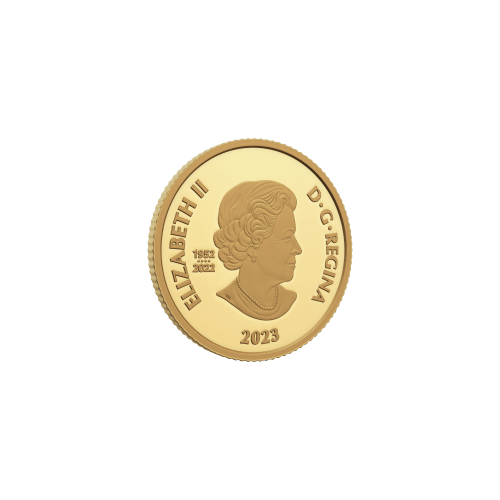 1/20 oz 2023 His Majesty King Charles III Royal Cypher Gold Coin | Royal Canadian Mint