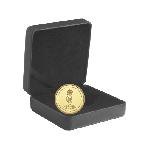 1 oz 2023 His Majesty King Charles III Royal Cypher Gold Coin | Royal Canadian Mint