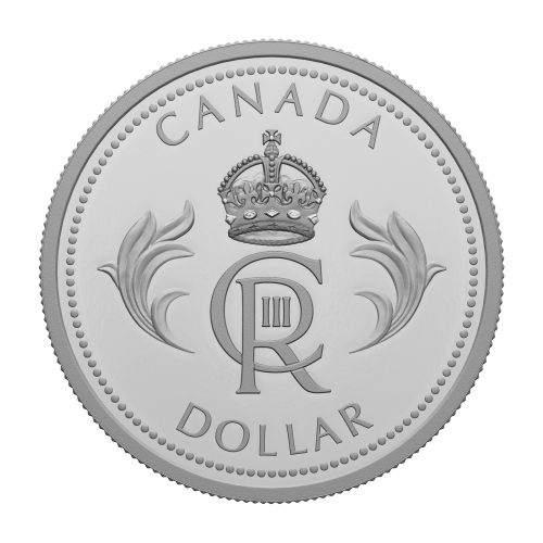 Pièce 3/4 once d'argent Monogramme royal de Sa Majesté le roi Charles III 2023 | Monnaie royale canadienne