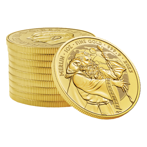 1 oz 2023 Merlin Gold Coin | The Royal Mint