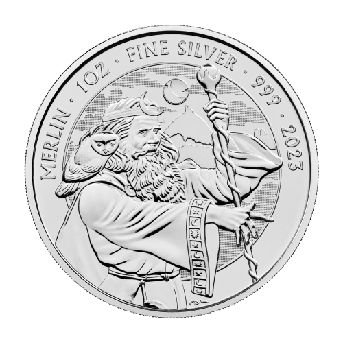 Pièce 1 once d'argent Merlin 2023 | La Monnaie royale