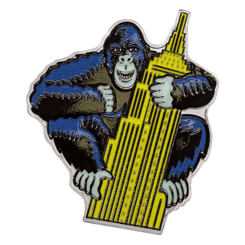 Pièce 1 once d'argent Icônes de la Pop américaine de Burton Morris : Gorilla 2023 | PAMP Suisse
