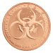 1 oz Zombucks World: Pandamonium Copper Round | Sunshine Minting