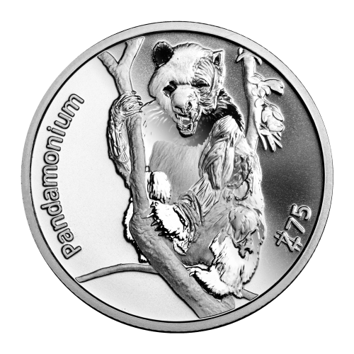 1 oz Zombucks World: Pandamonium Silver Round | Sunshine Minting