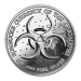 Ronde 1 once d'argent Zombucks World : Pandamonium | Sunshine Minting