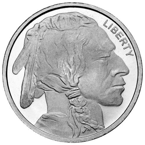 1/10 oz Buffalo Silver Round | Silvertowne Mint