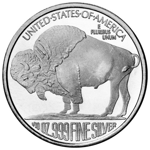 1/10 oz Buffalo Silver Round | Silvertowne Mint