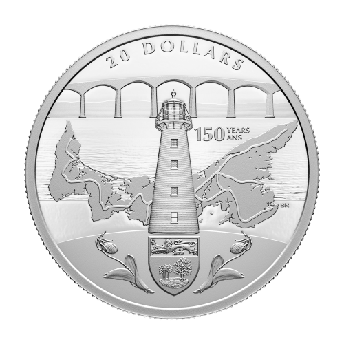 1 oz 2023 150th Anniversary of Prince Edward Island Joining Confederation Silver Coin | Royal Canadian Mint