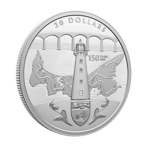 1 oz 2023 150th Anniversary of Prince Edward Island Joining Confederation Silver Coin | Royal Canadian Mint