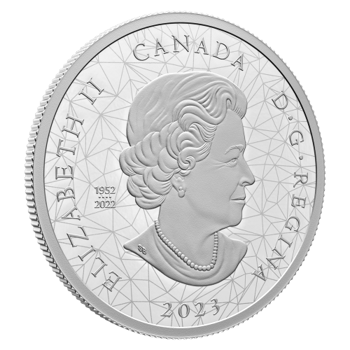 2 oz 2023 Multifaceted Animal Family: Grizzly Bears Silver Coin | Royal Canadian Mint