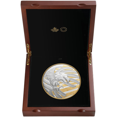 1 kilo 2023 Raven Brings The Light Silver Coin | Royal Canadian Mint