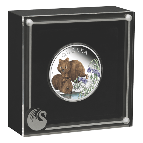 1 oz 2023 Australian Quokka Coloured Silver Coin | Perth Mint