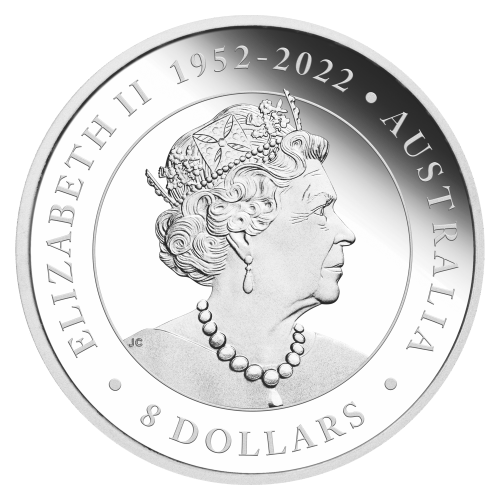 5 oz Australian Kookaburra Silver Incused Coin | Perth Mint