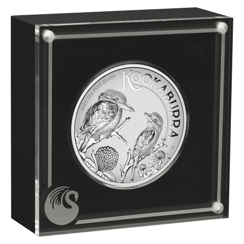 5 oz Australian Kookaburra Silver Incused Coin | Perth Mint