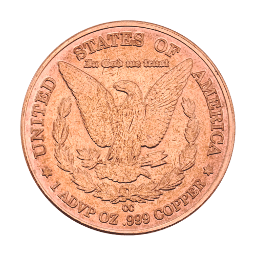 1 oz Morgan Dollar Copper Round