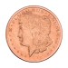 1 oz Morgan Dollar Copper Round