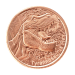 Ronde 1 once de cuivre Tyrannosaurus Rex