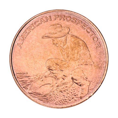1 oz Prospector Copper Round