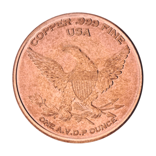 1 oz Prospector Copper Round