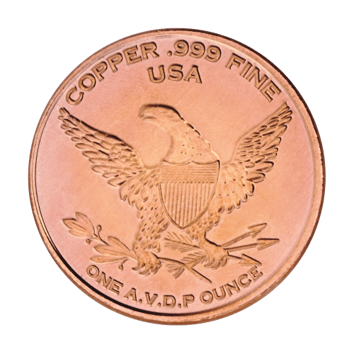 1 oz Spinosaurus Copper Round