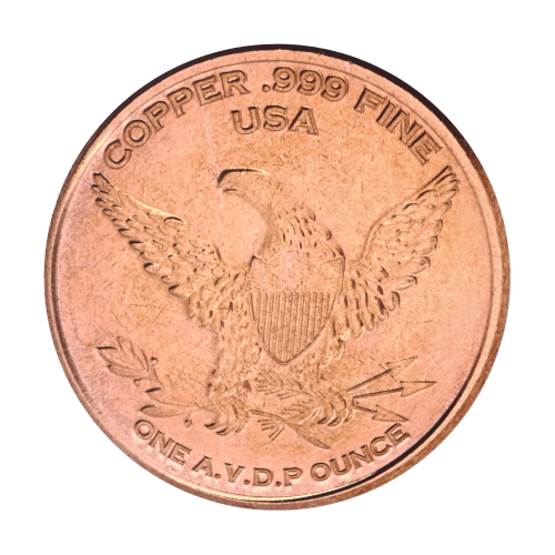 1 oz Unicorn Copper Round
