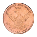 1 oz Unicorn Copper Round