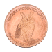 1 oz Great Horned Owl Copper Round