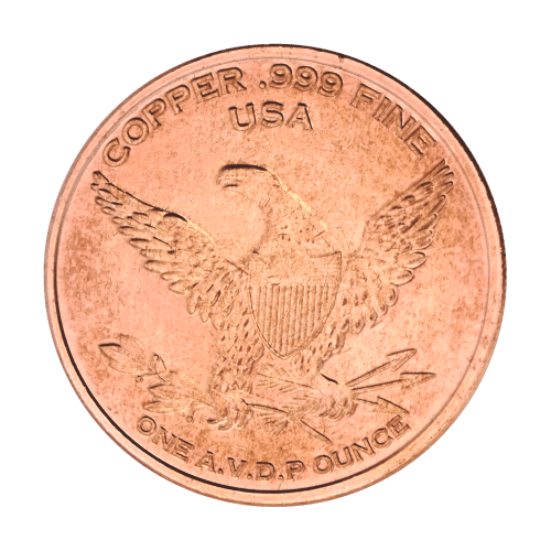 1 oz Happy Birthday Copper Round