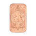 Lingot 1 once de cuivre Tête d'Indien