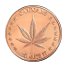 1 oz Cannabis - Legalize It Copper Round