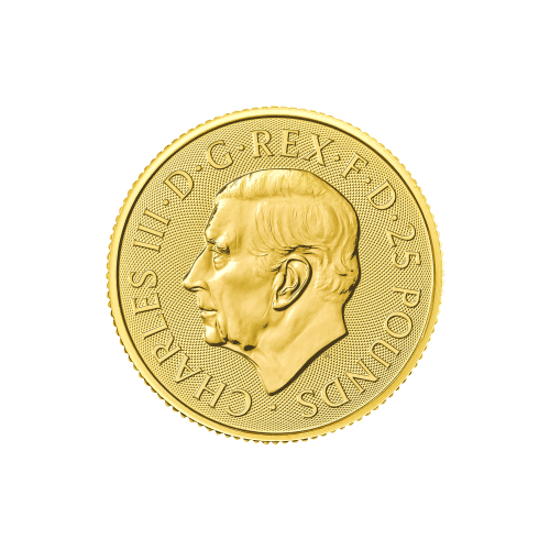 1/4 oz 2023 Tudor Beasts: The Black Bull of Clarence Gold Coin