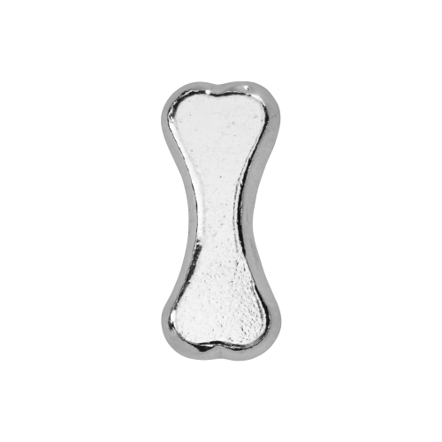 Os de chien 1/2 once d'argent | Yeager's Poured Silver
