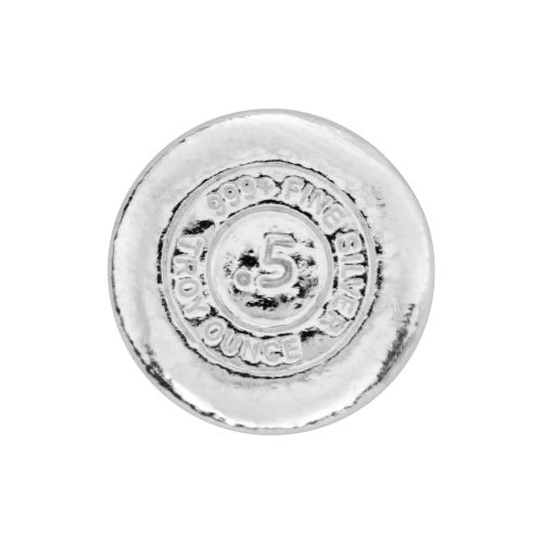 1/2 oz Silver Round | Yeager's Poured Silver