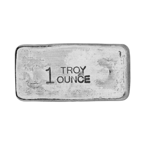 1 oz 2023 Silver Addict Bar | Yeager's Poured Silver
