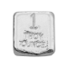 Dé 1 once d'argent | Yeager's Poured Silver